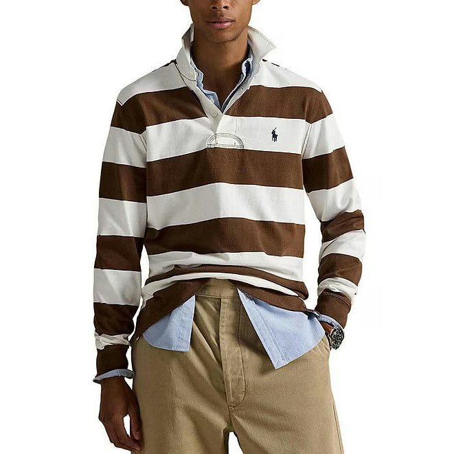 Polo Ralph Lauren Long Sleeve Rugby Polo Shirt by RALPH LAUREN