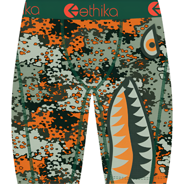 ETHIKA BATTLE TESTED-GREEN/ORANGE by Ethika