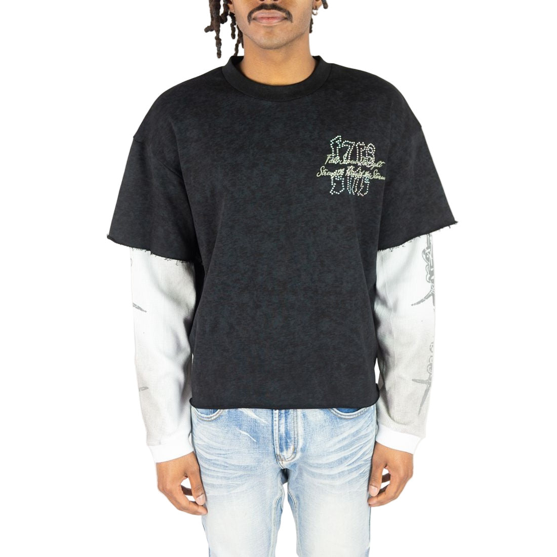 REBEL DENIM ONLY THE STRONG TWOFER by Rebel Minds