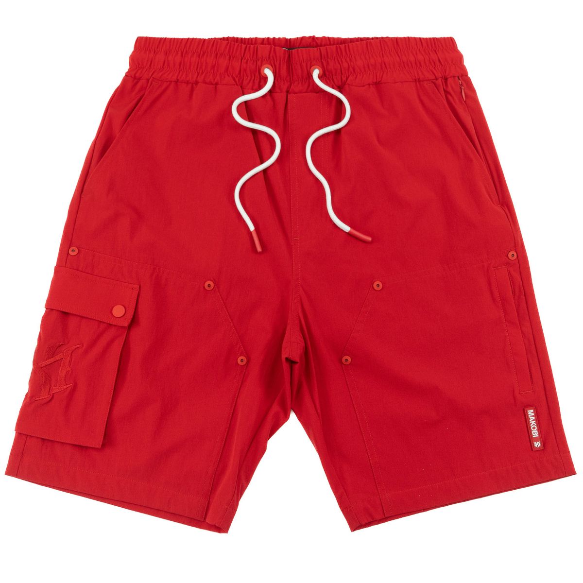 MAKOBI BIG AND TALL ADORNI NYLON SHORTS by Makobi