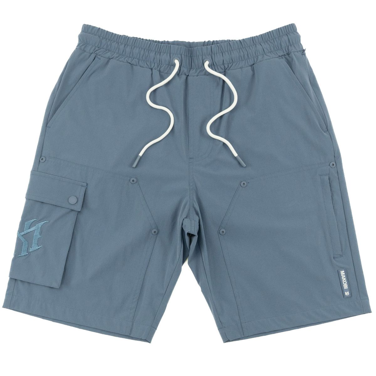 MAKOBI BIG AND TALL ADORNI NYLON SHORTS by Makobi