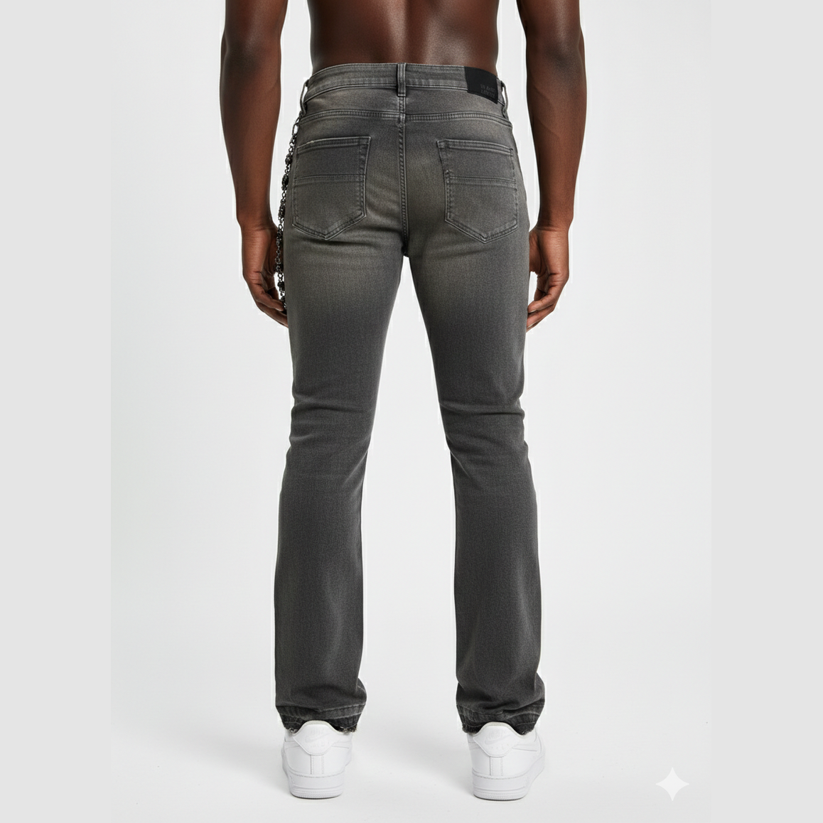 BLACK LIGHT BIG AND TALL MEN'S STUDS FLARE FIT by Black Light