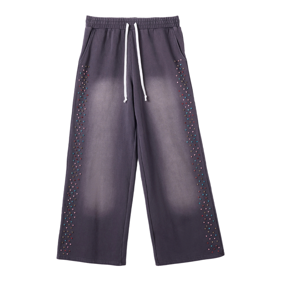 CACTUS VALLEY CRYSTAL CACTUS SWEATPANTS by AZVA