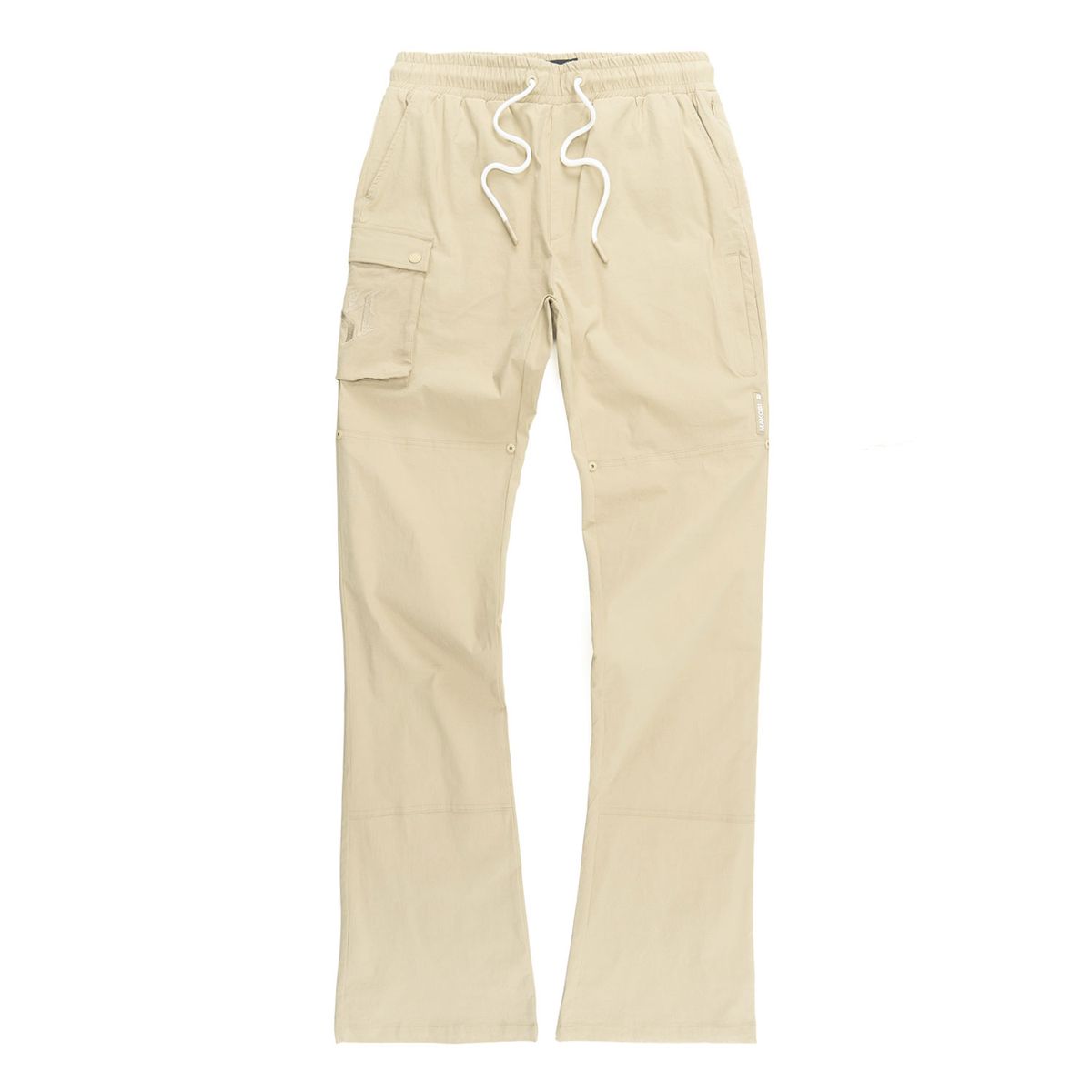 MAKOBI BIG AND TALL ADORNI NYLON STACKED PANTS by Makobi