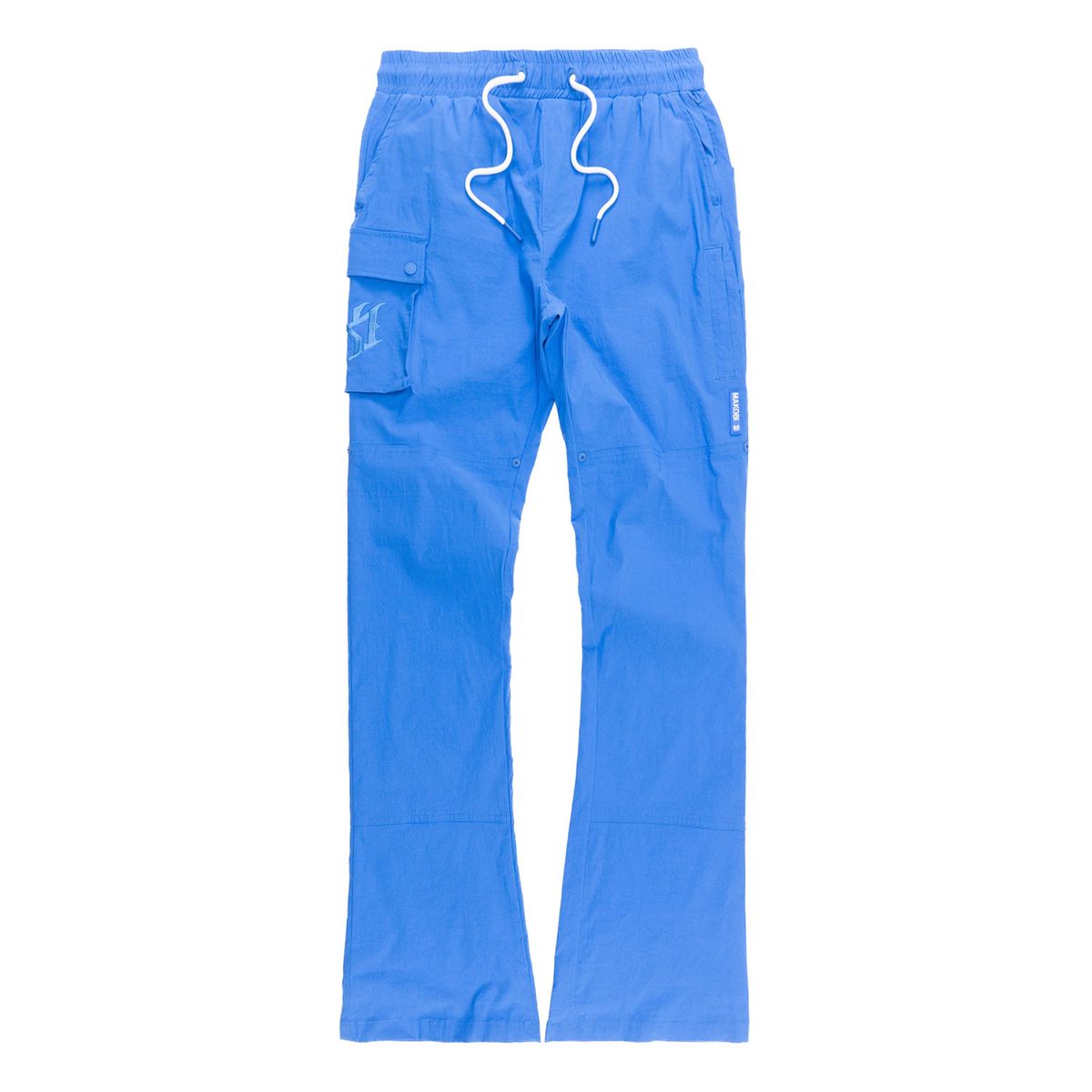 MAKOBI BIG AND TALL ADORNI NYLON STACKED PANTS by Makobi