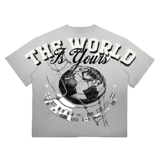 ROKU STUDIOS WORLD CUP FADED BOXY TEE by ROKU