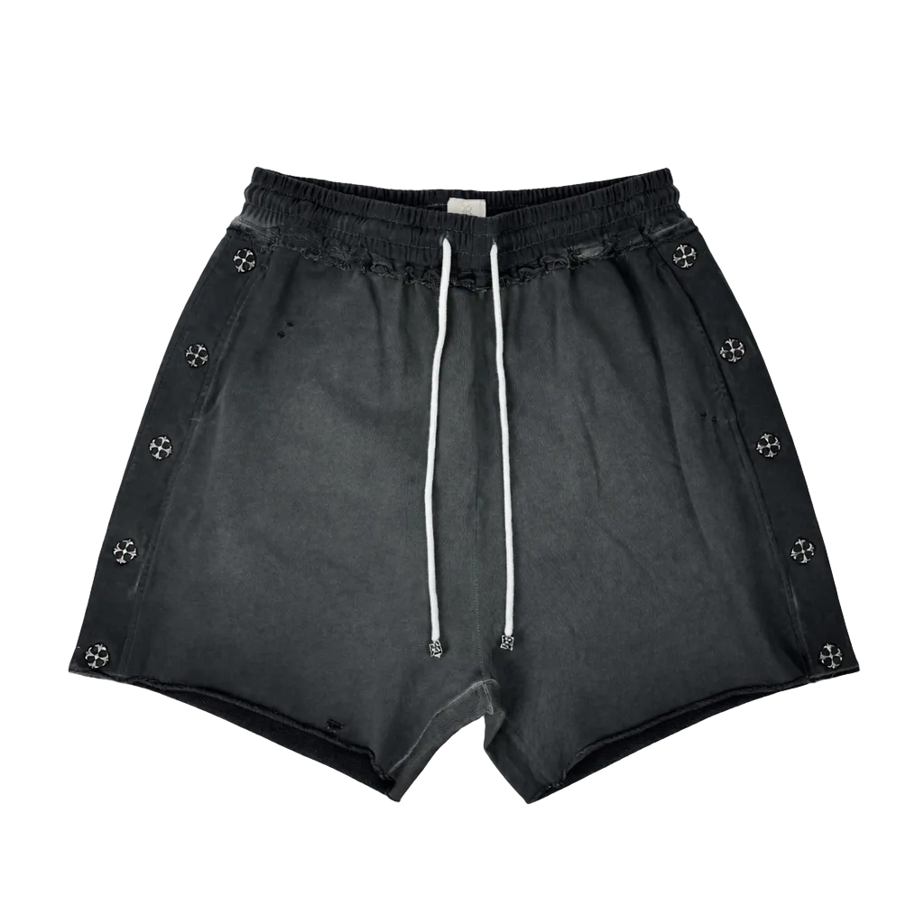 R3BEL ANOINTED TERRY SHORTS by REBEL DNMT