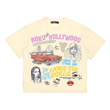 ROKU STUDIOS LIVING THE DREAM TEE by ROKU