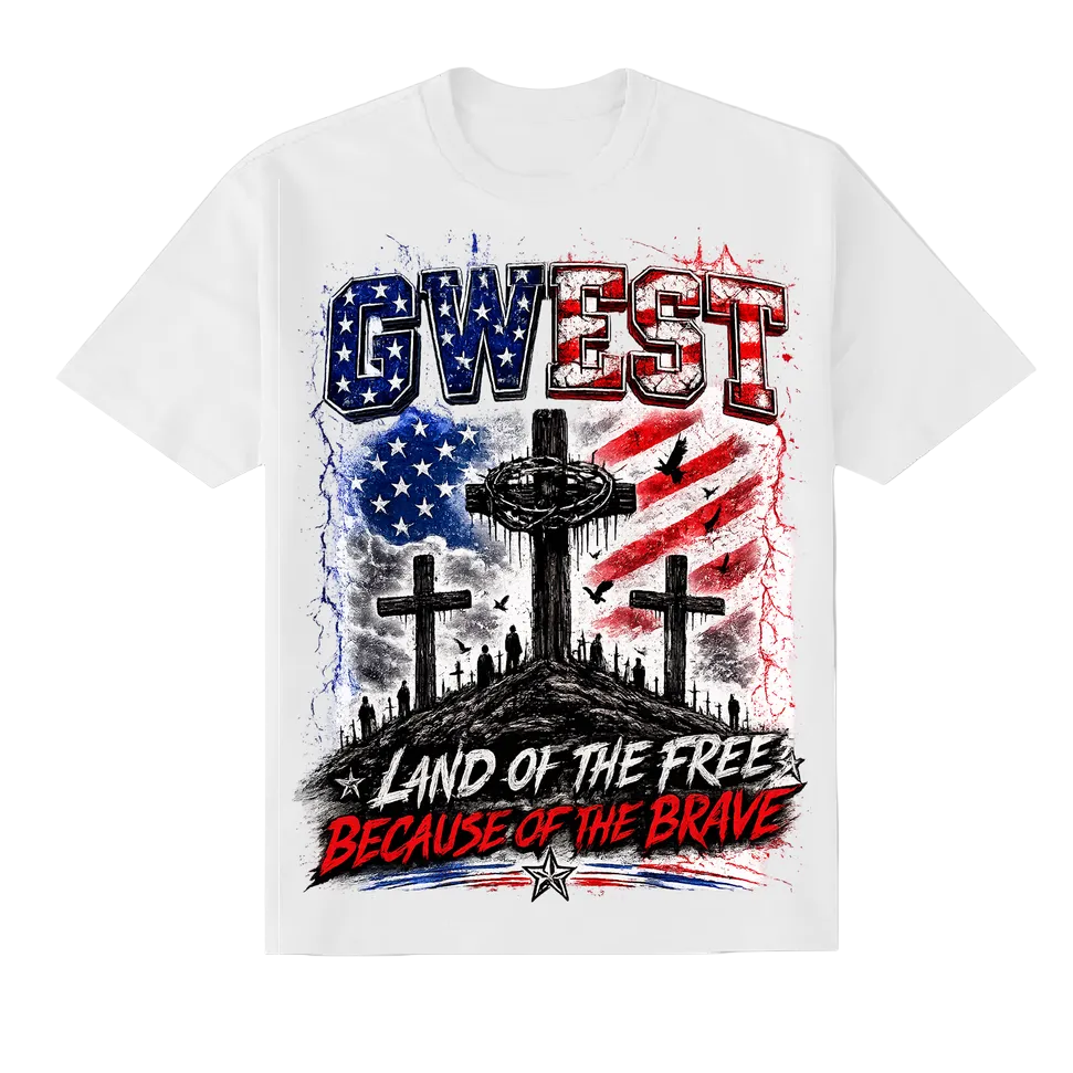 G-WEST BRAVE NATION TEE by G-WEST