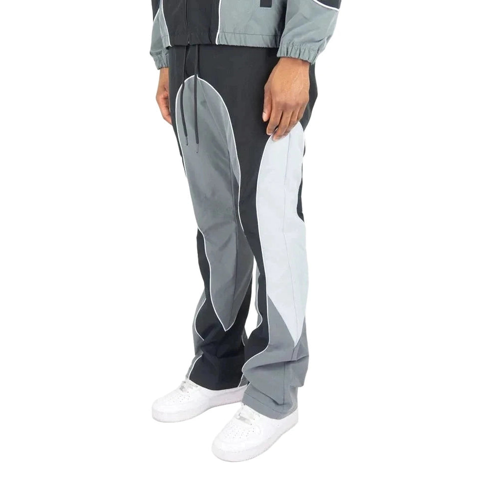 REBEL MINDS NYLON COLORBLOCK PANTS by Rebel Minds