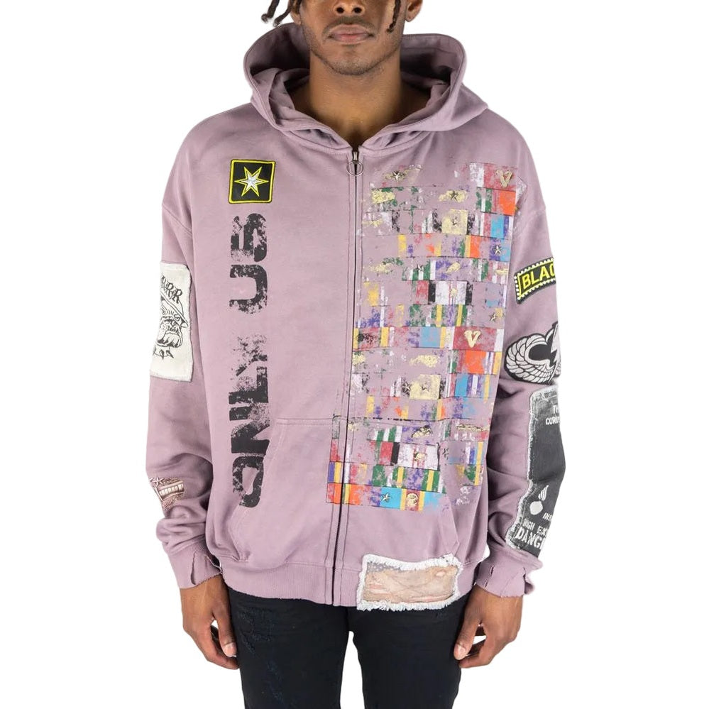 R3BEL MILITARY FT HOODIE by REBEL DNMT