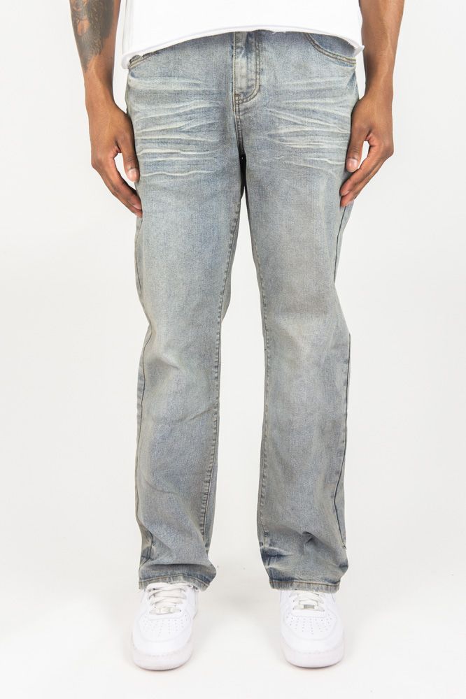 ROAR DENIM BASIC STRAIGHT JEANS by ROAR DENIM