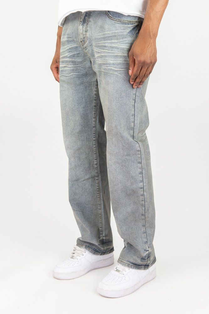 ROAR DENIM BASIC STRAIGHT JEANS by ROAR DENIM