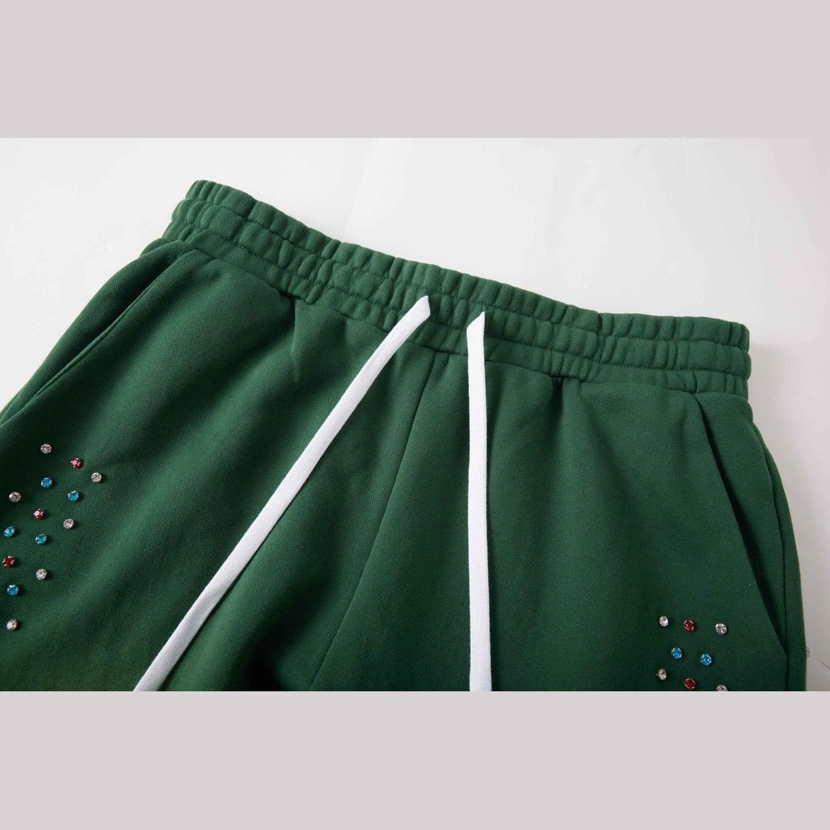 CRYSTAL VALLEY HIDDEN CRYSTAL SWEATPANTS by AZVA