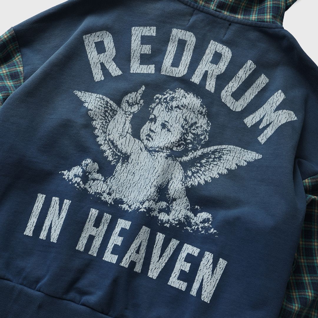 HOMME FEMME REDRUM PLAID HOODIE by HOMME FEMME