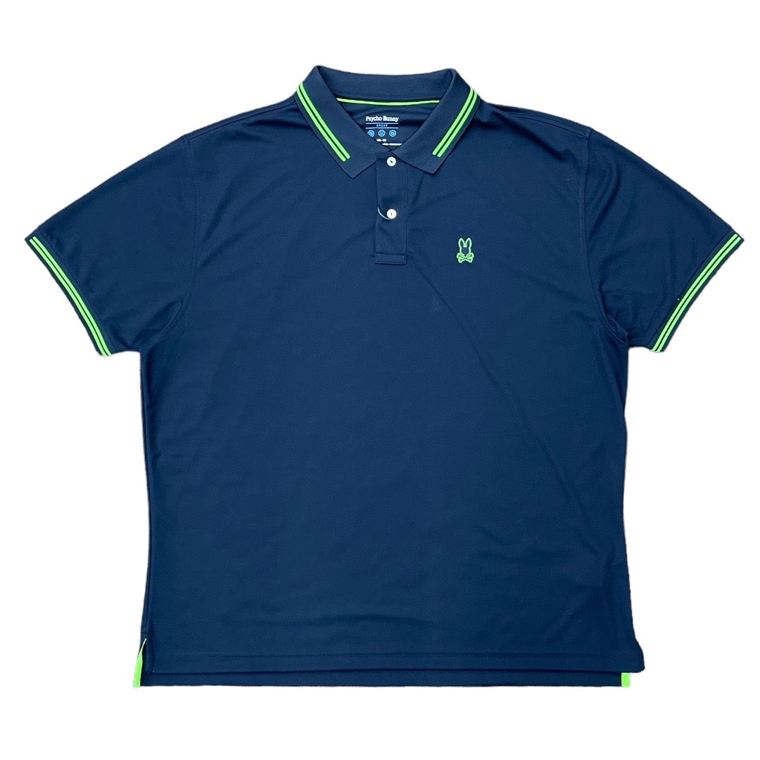 PSYCHO BUNNY B9K3140B200-NAVY/LIME by Psycho Bunny