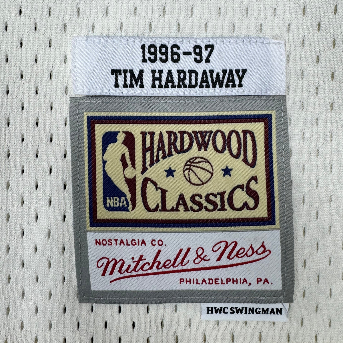 MITCHELL AND NESS 1996 TIM HARDAWAY by Mitchell and Ness