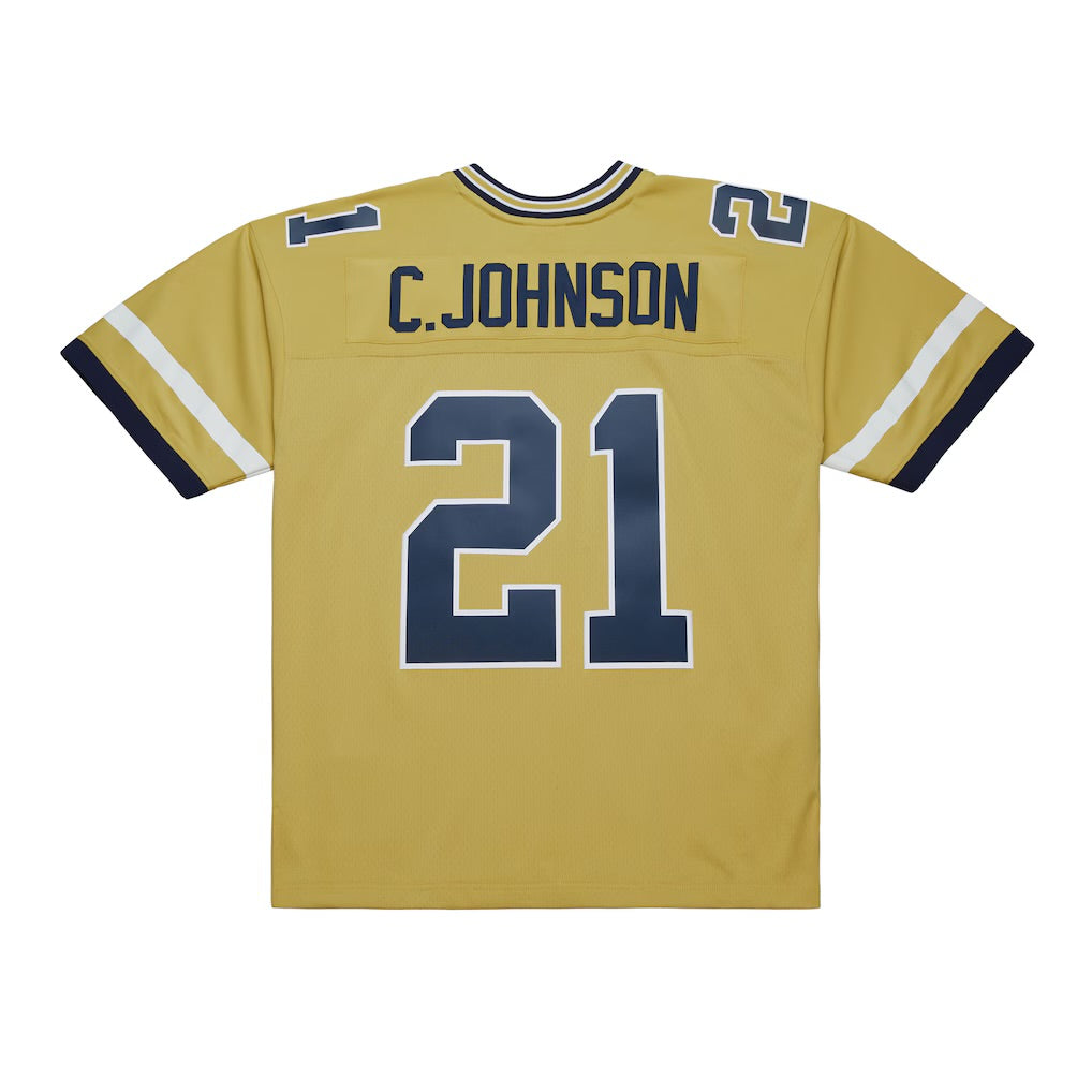 MITCHELL AND NESS GEORGIA TECH CALVIN JOHNSON JERSEY by Mitchell and Ness