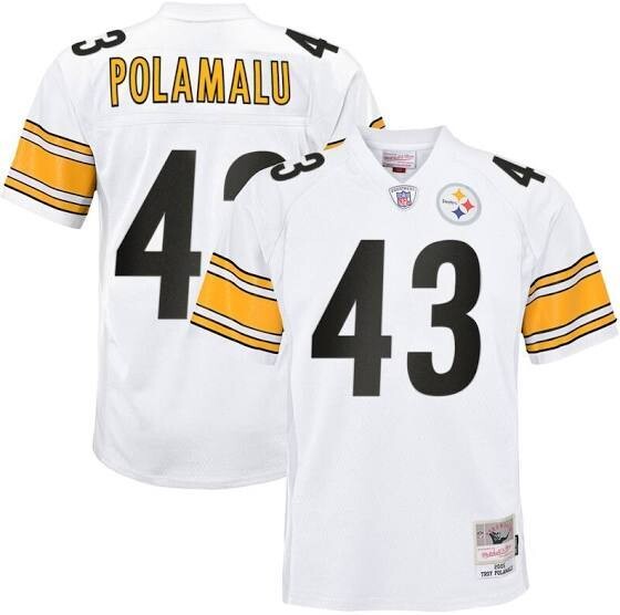 MITCHELL & NESS 2005 TROY POLAMALU STEELERS LEGACY JERSEY by Mitchell and Ness