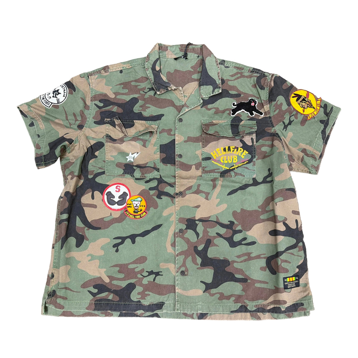 JORDAN CRAIG HELL FIRE CAMP SHIRT by Jordan Craig