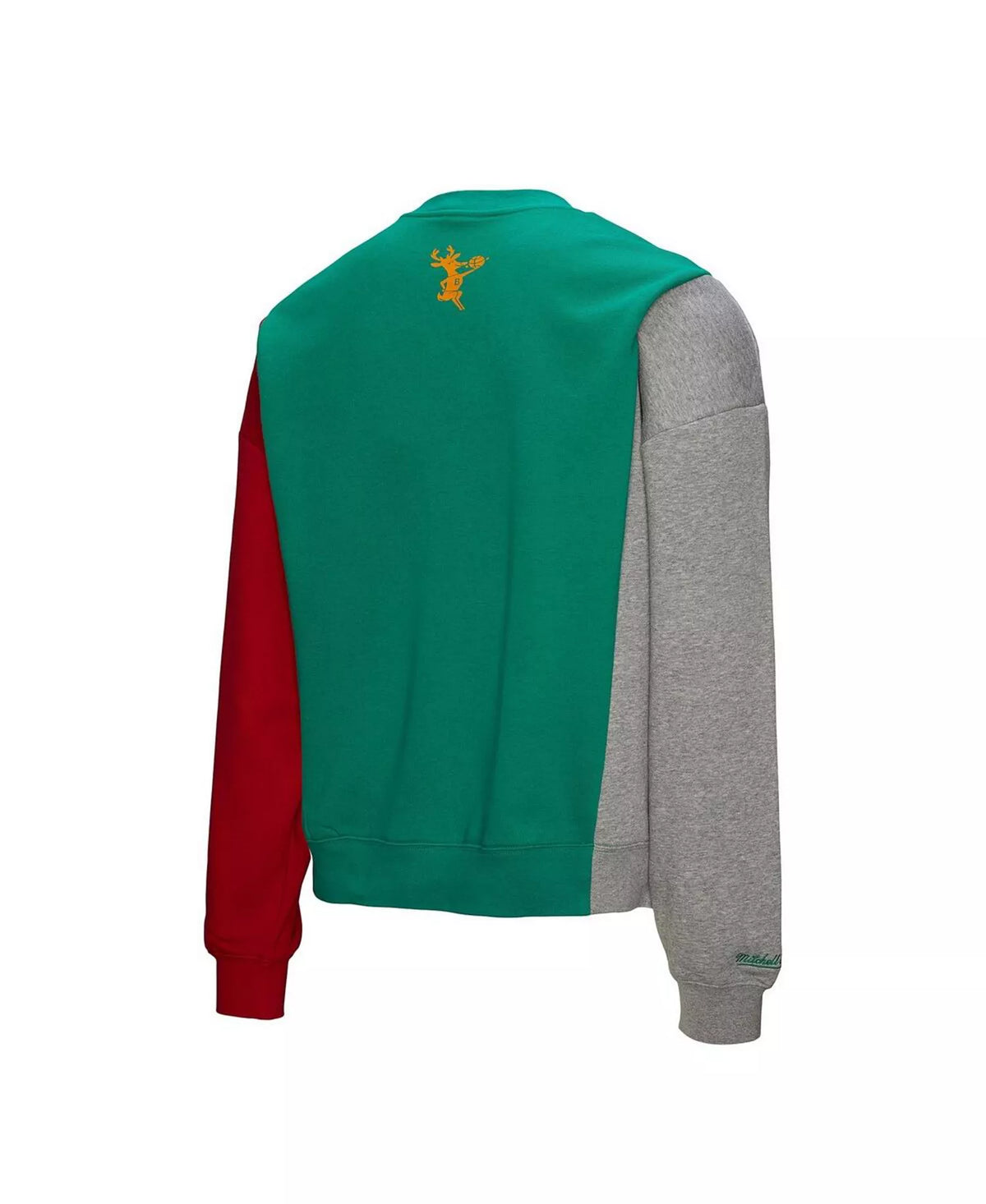 MITCHELL & NESS NBA SPLIT 3 CREWNECK SWEATER by Mitchell and Ness