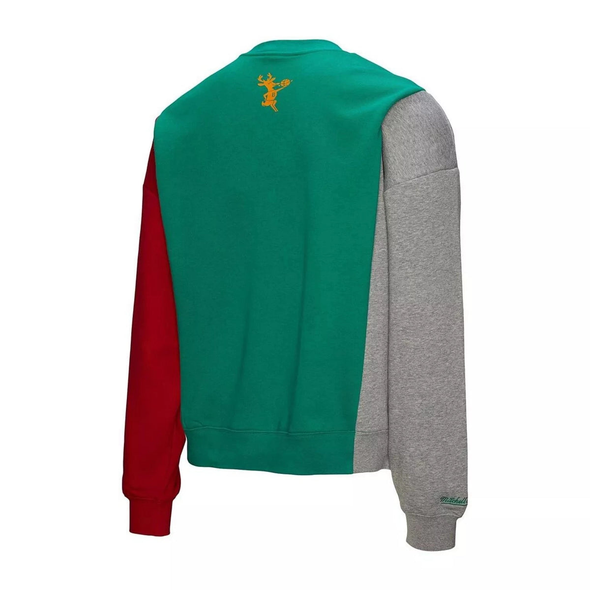 MITCHELL & NESS NBA SPLIT 3 CREWNECK SWEATER by Mitchell and Ness