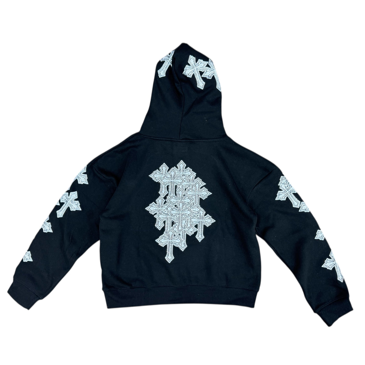 FWRD CRYSTALIZED TEMPLAR FLEECE HOODIE by FWRD