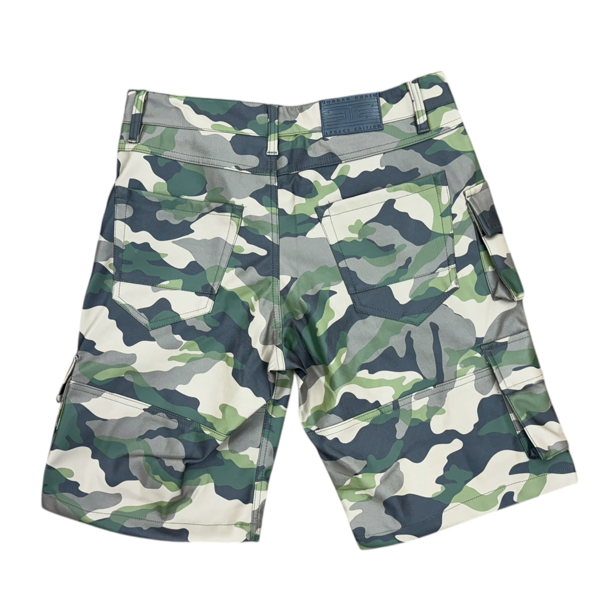 JORDAN CRAIG PU LONG CARPENTER CARGO SHORTS by Jordan Craig