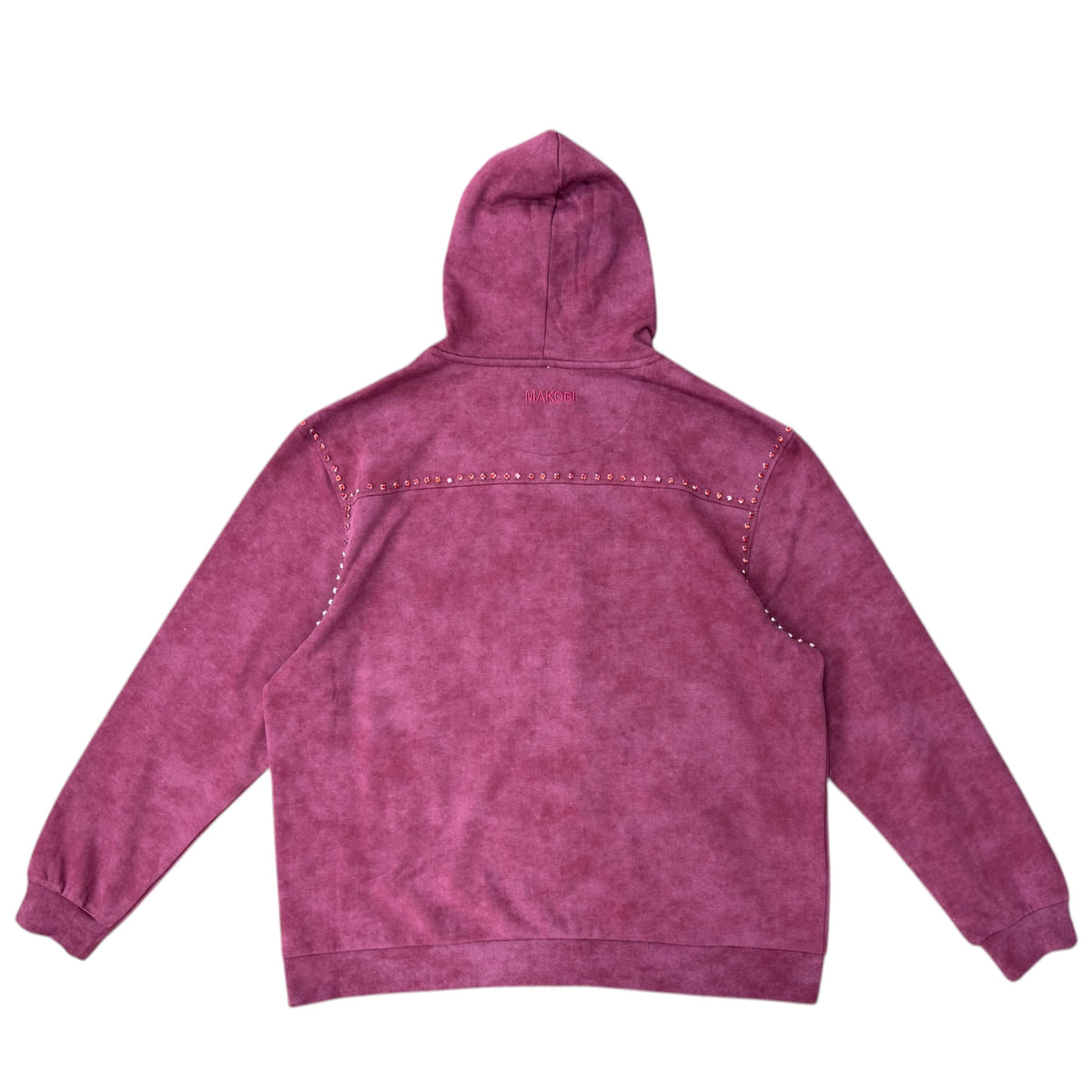 MAKOBI SIDE STONE HOODIE by MAKOBI