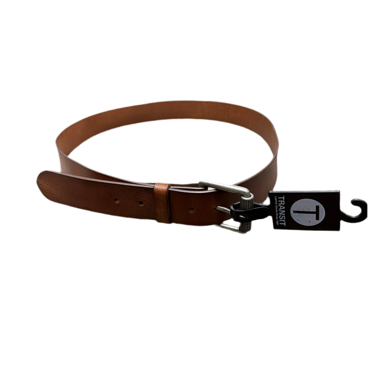 TRANSIT BROWN LEATHER BELT by BELTS