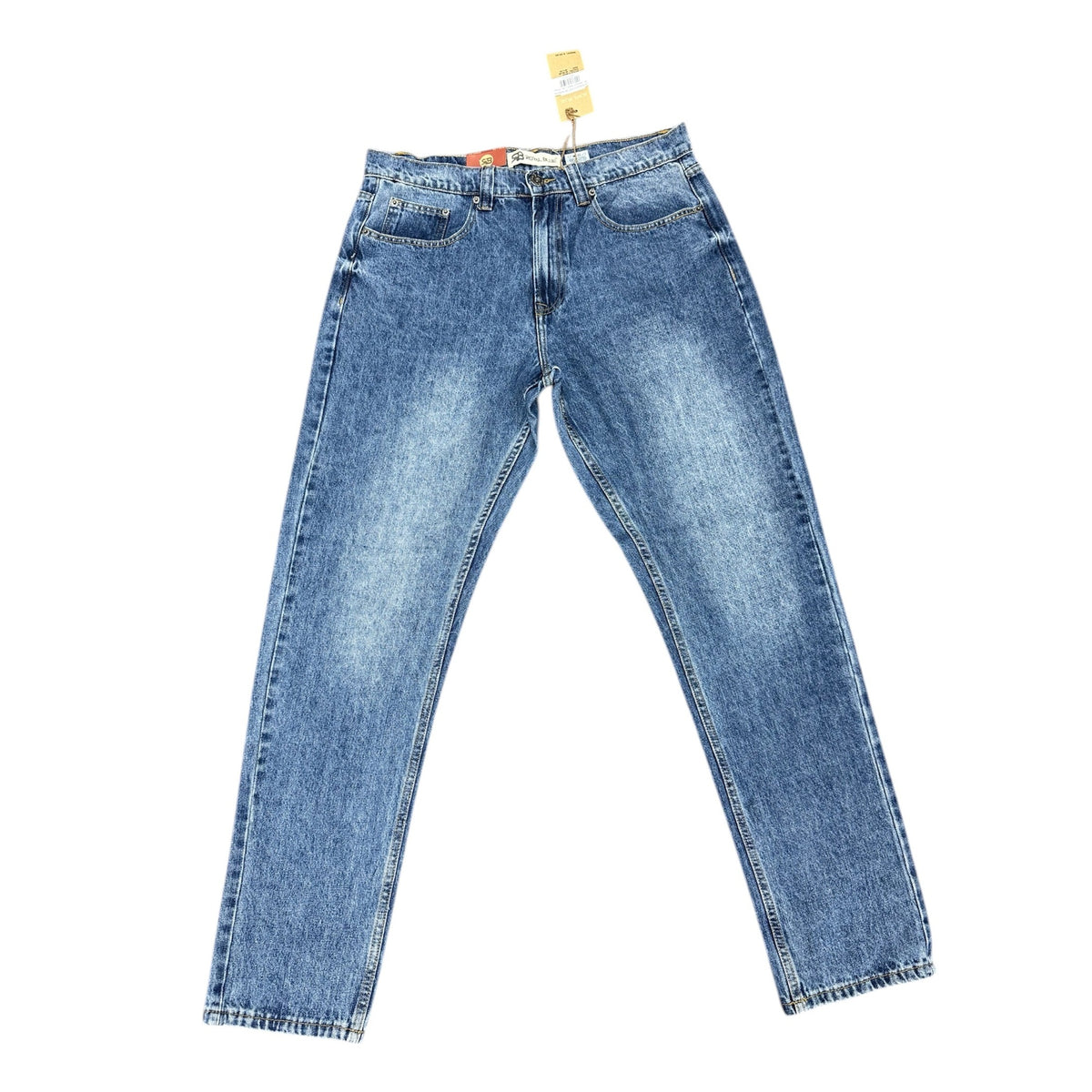MENS BAGGY FIT DENIM PANTS by Royal Blue