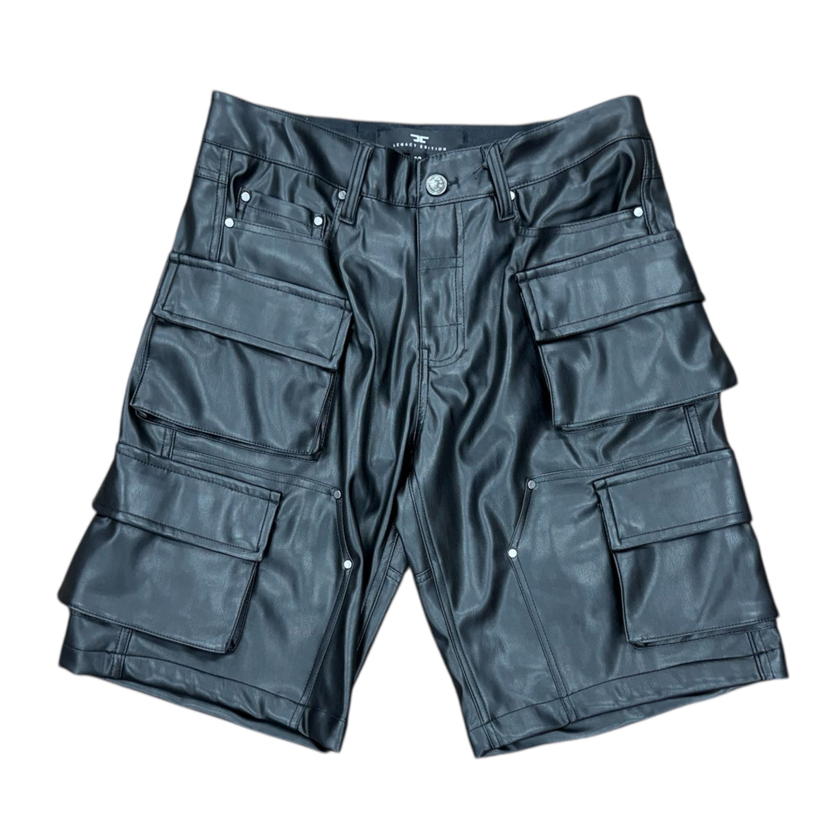JORDAN CRAIG PU LONG CARPENTER CARGO SHORTS by Jordan Craig