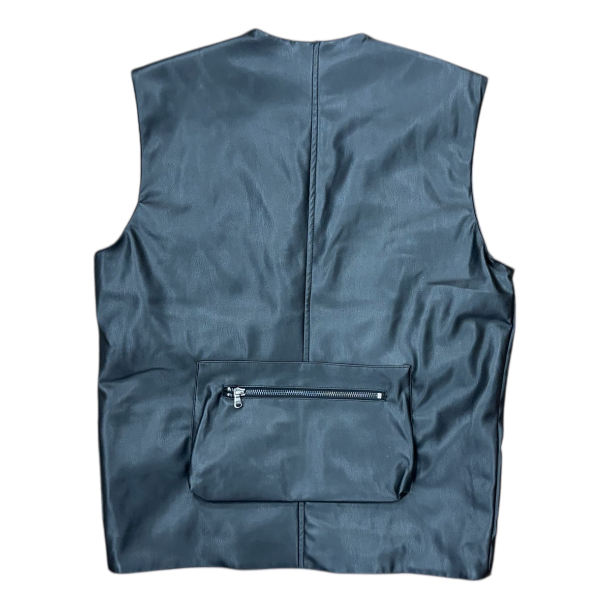 JORDAN CRAIG PU CARGO VEST by Jordan Craig