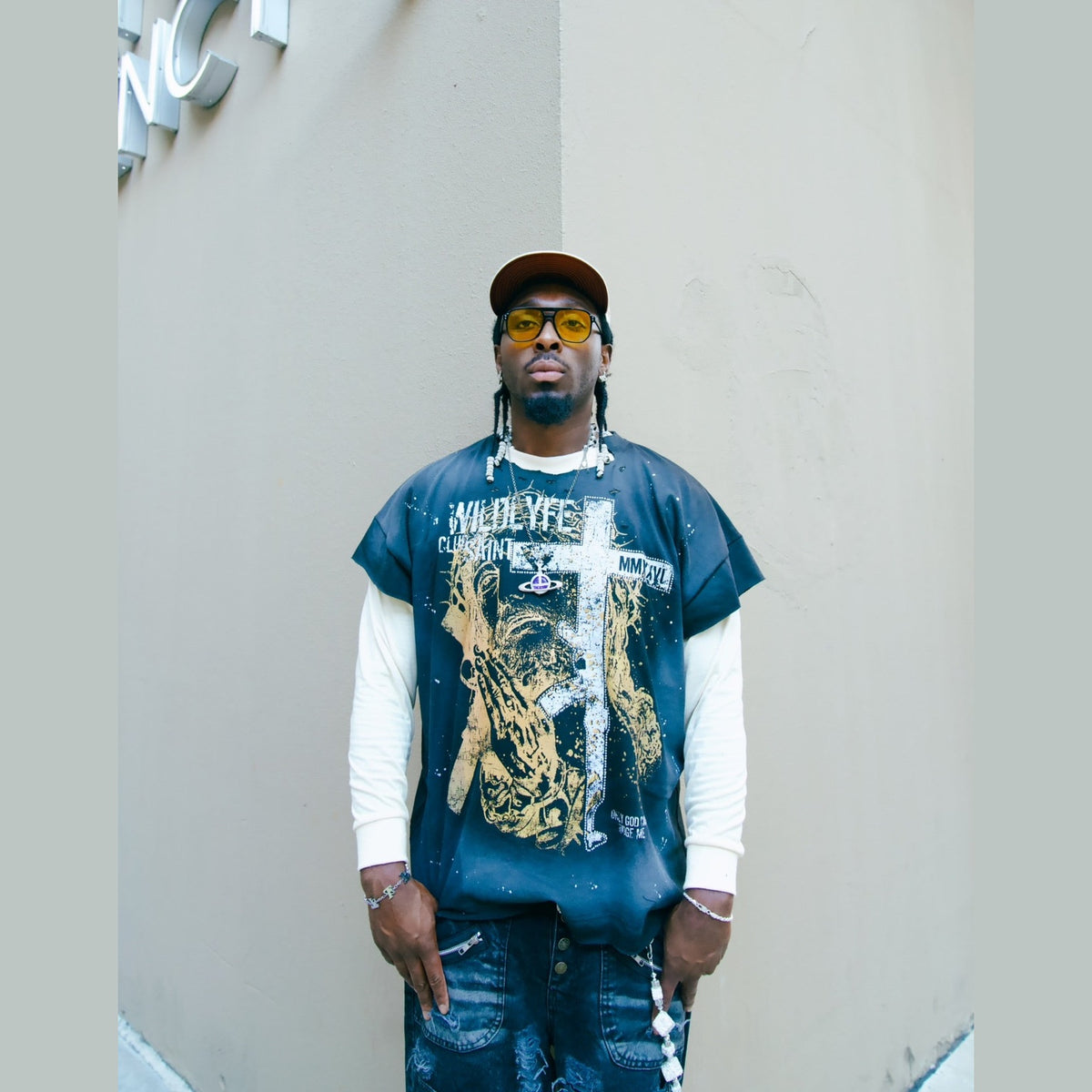 WILDLYFE ONLY GOD CAN JUDGE ME TEE by WILDLYFE