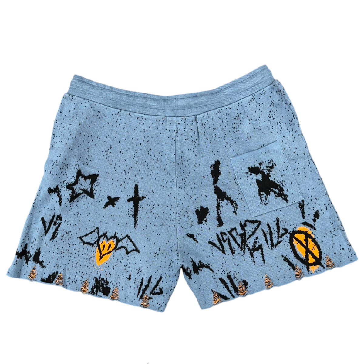 MENS STARFUL SKULL SHORT SET by ONE IN A MILLION
