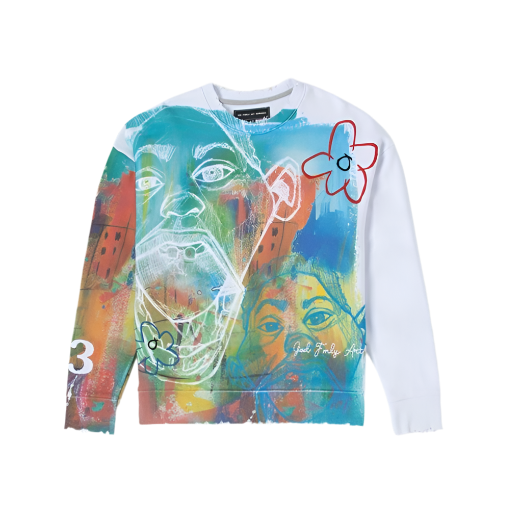 GFA MANASSEH 0418312-WHITE/MULTI by GFA CLOTHING