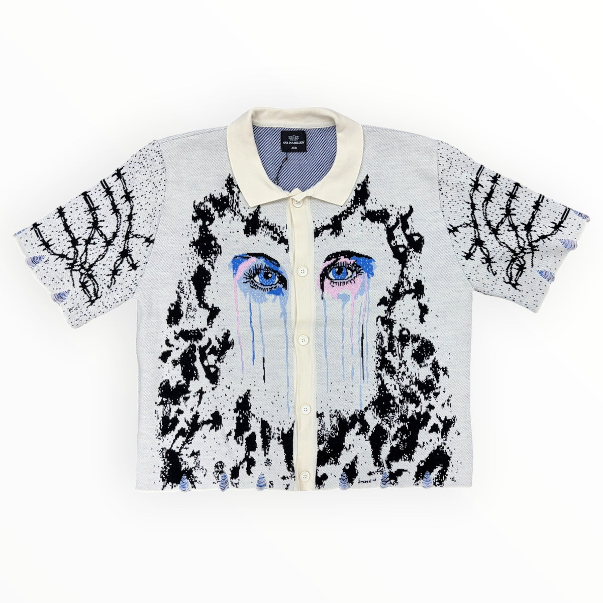 MENS EYES OF TEARS KNITWEAR SHORT SET by Sergio Tacchini