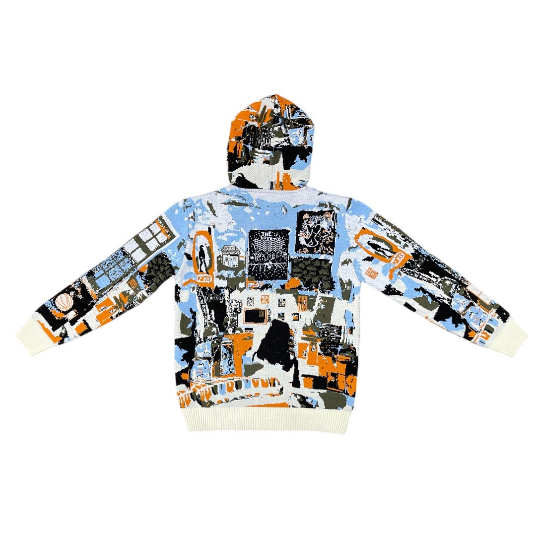 ONE IN A MILLION KG646-CREAM/BLUE/GREEN by ONE IN A MILLION