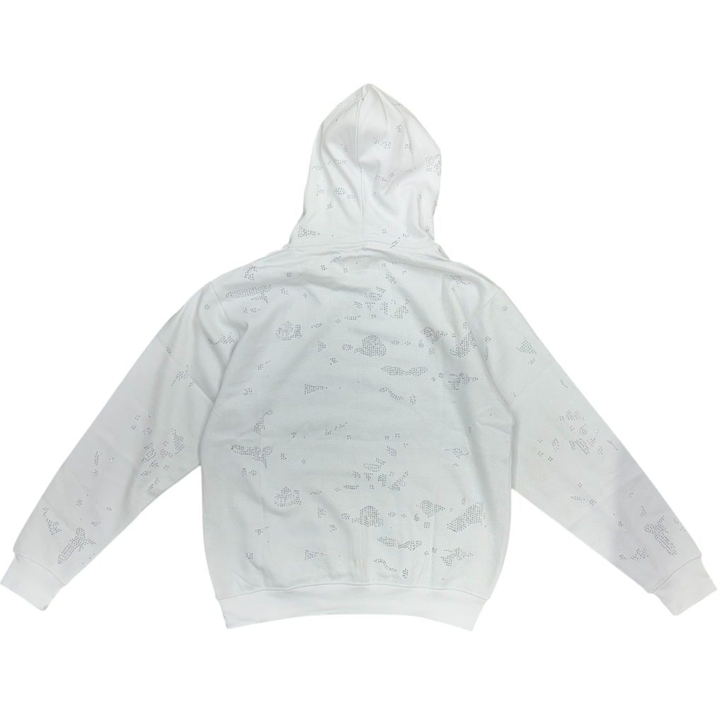 FWRD CRYSTALIZES HOODIE-WHITE by FWRD