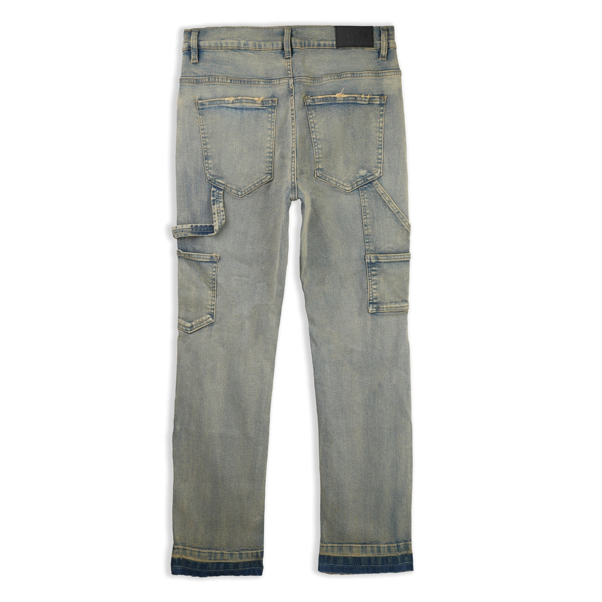 EVOLUTION BIGMENS KARVIN CARPENTER STRAIGHT DENIM JEANS by Evolution