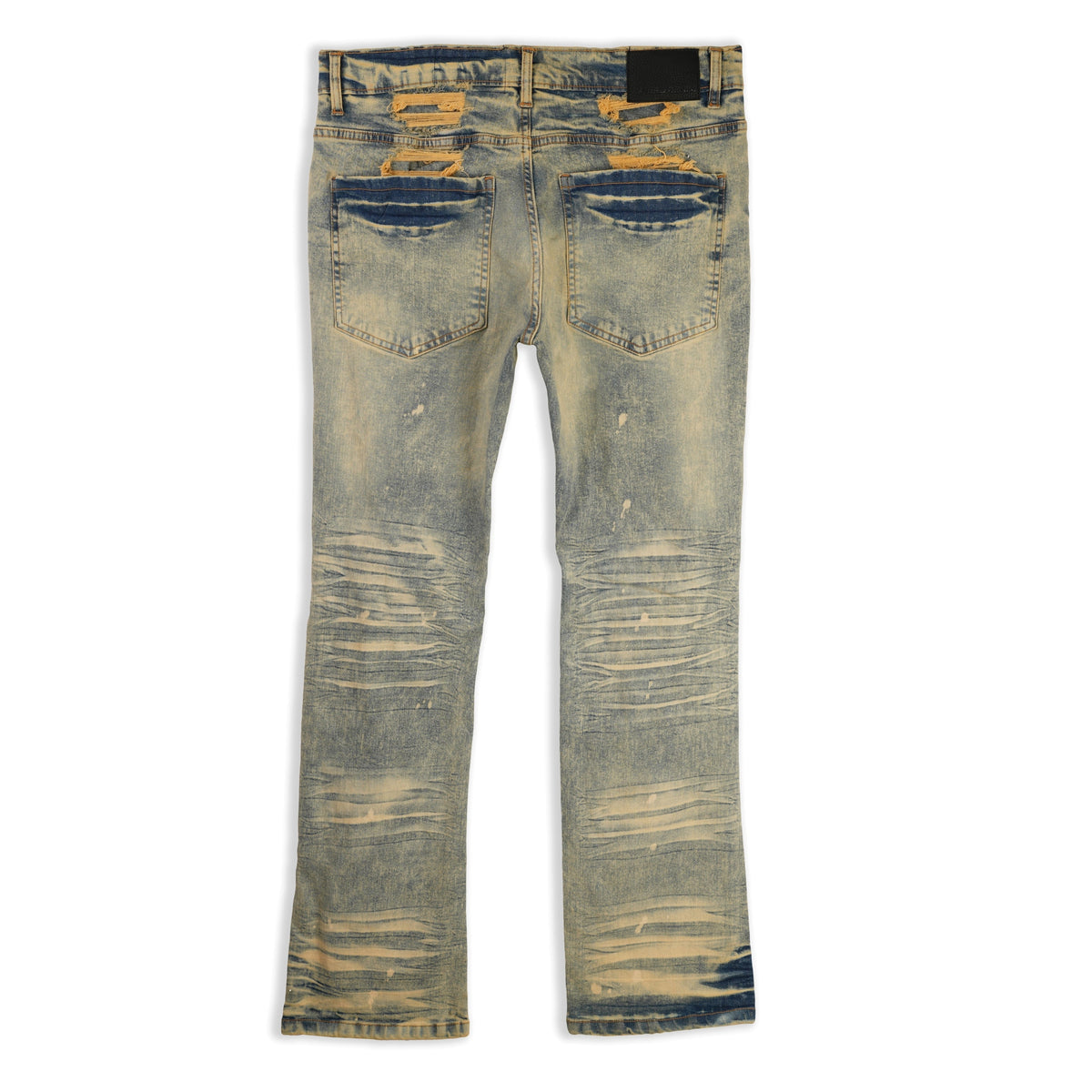 FWRD MENS CHOPPED STRAIGHT DENIM JEANS by FWRD