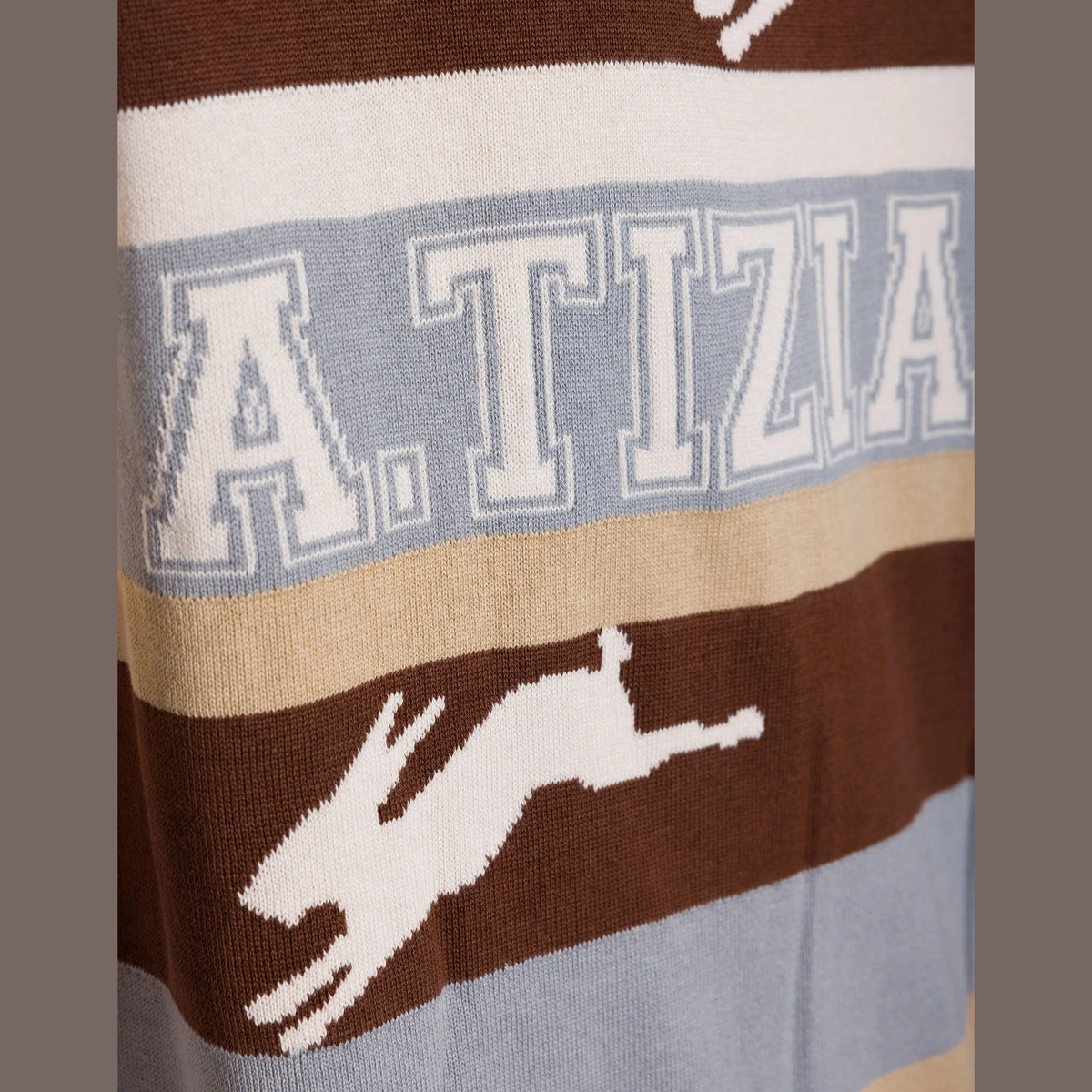 A. TIZIANO ERIC JACQUARD KNIT SWEATER by A TIZIANO