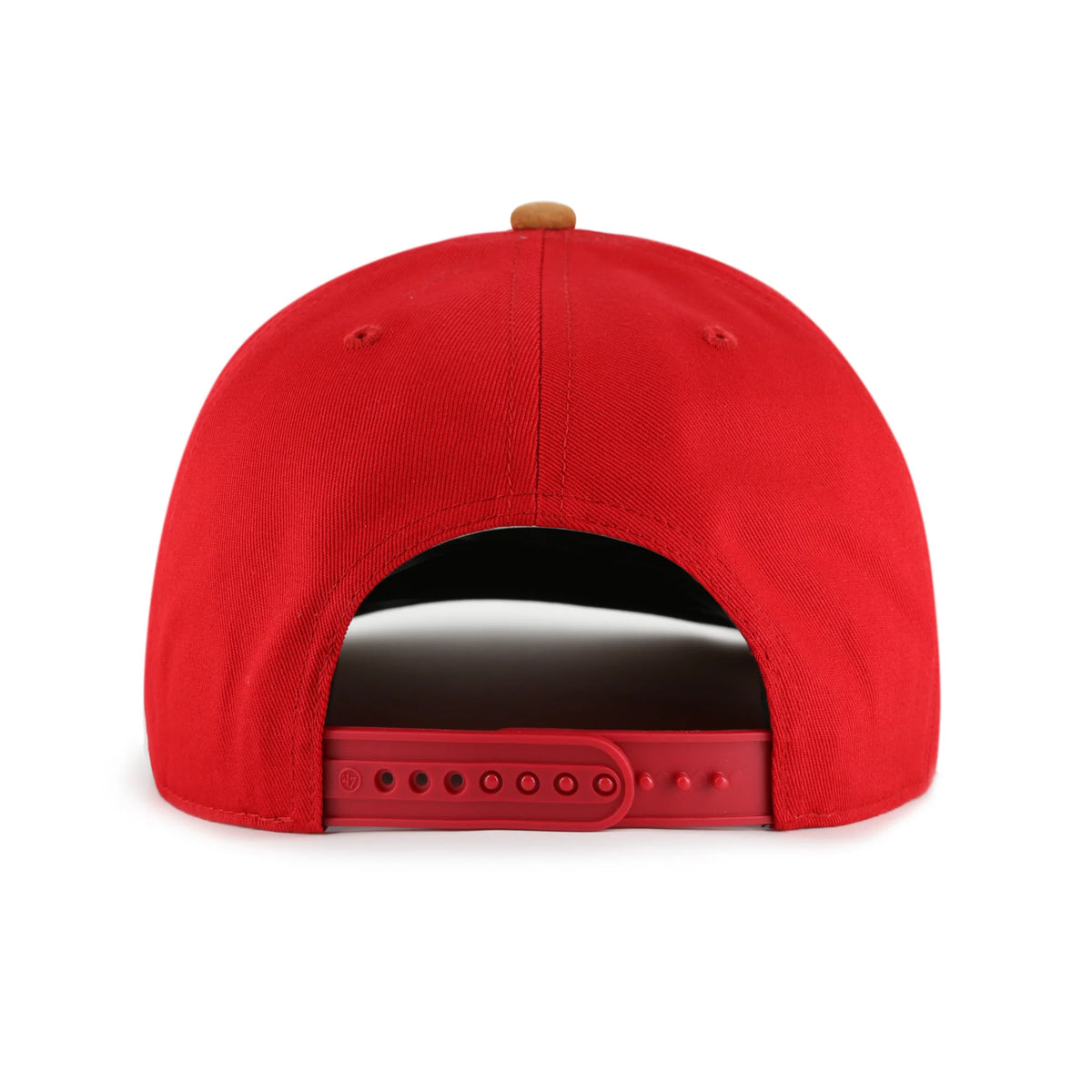 47 SAN FRANCISCO 49ERS RED SCRIBE HAT by 47