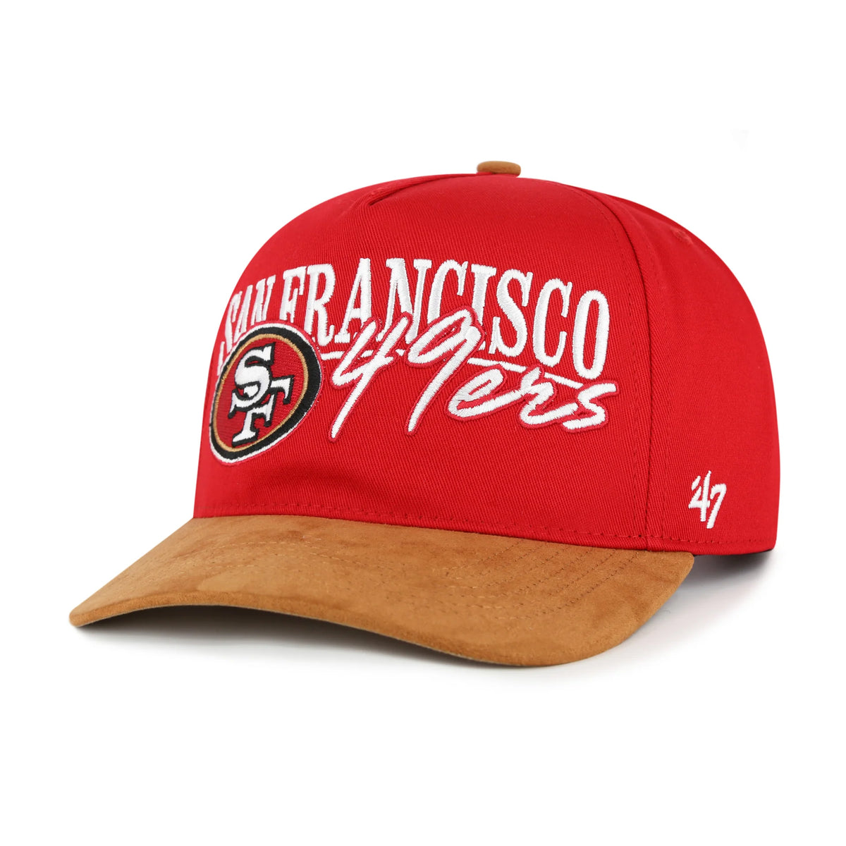 47 SAN FRANCISCO 49ERS RED SCRIBE HAT by 47