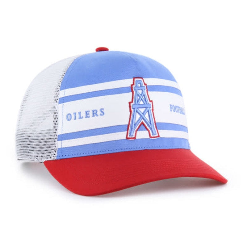 47 HOUSTON OILERS HISTORIC PERIWINKLE DOUBLE HAT by 47