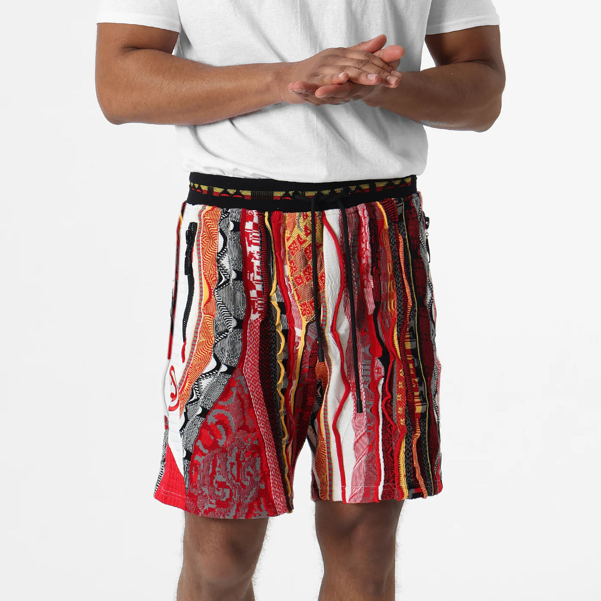 COOGI NBA Atlanta Hawks Sweater Knit Shorts by COOGI