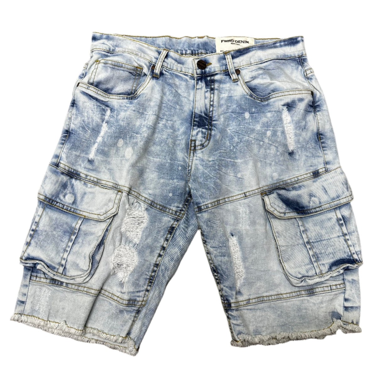 FWRD CADRE DENIM SHORT-ICE BLUE by FWRD