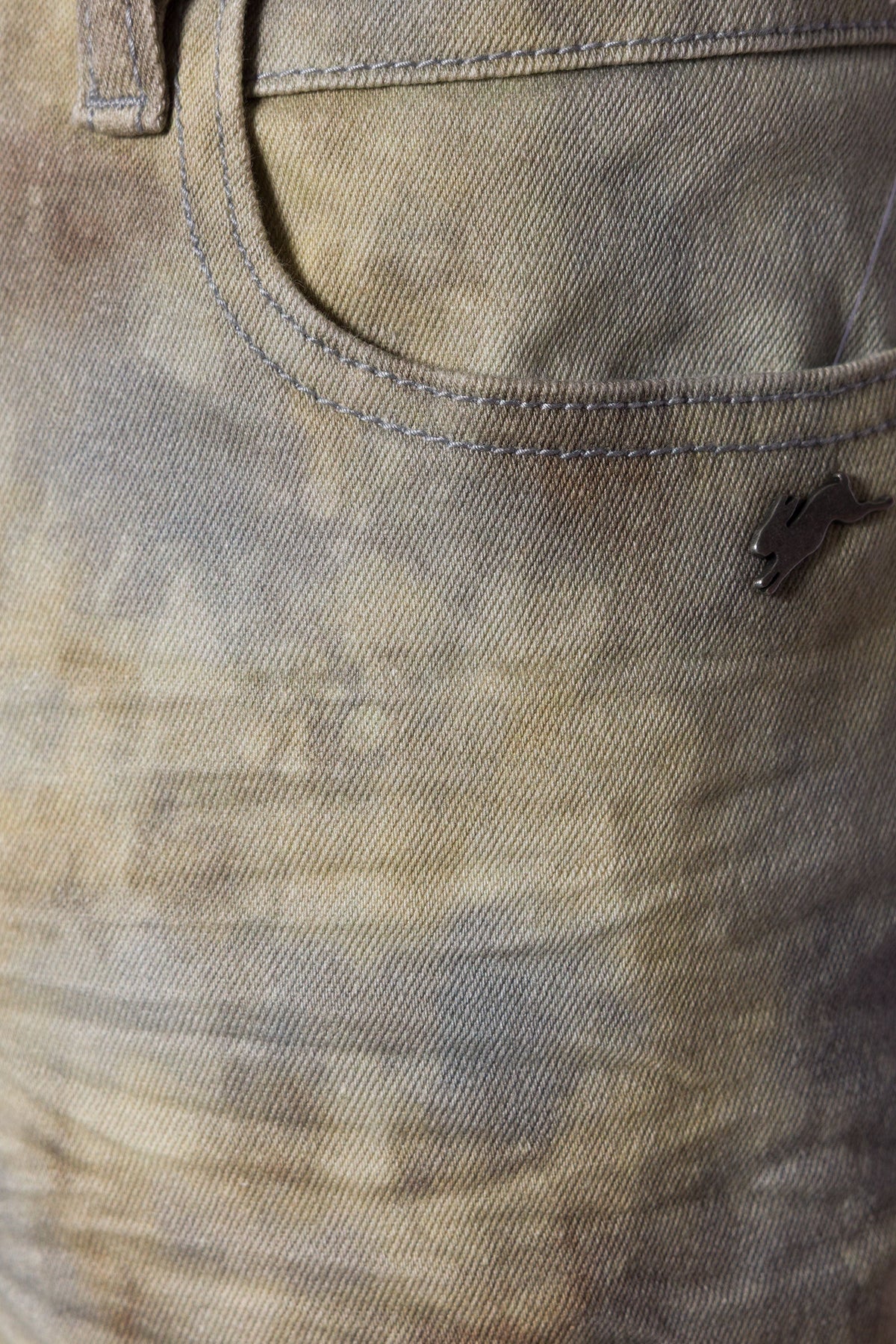 A. TIZIANO HAYES STRETCH TWILL JEANS by A TIZIANO
