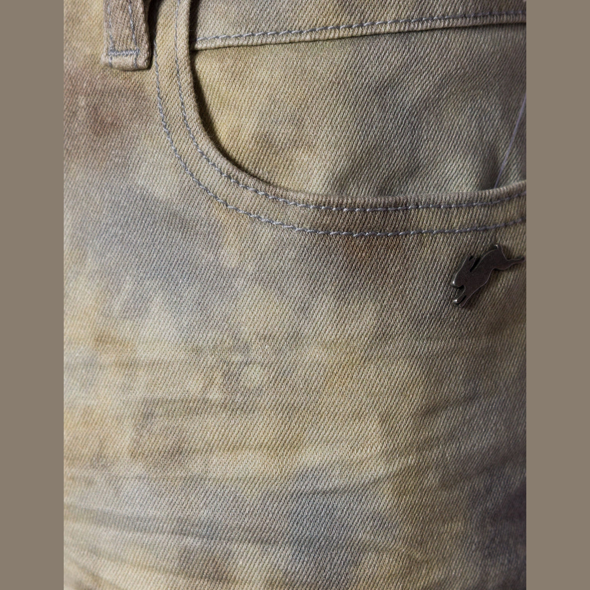A. TIZIANO HAYES STRETCH TWILL JEANS by A TIZIANO