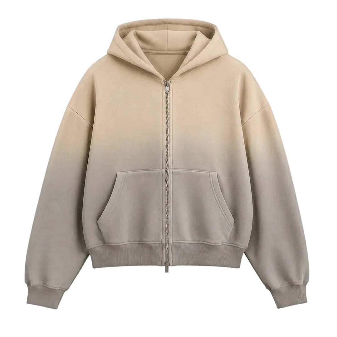 DAY1INE WASHED ZIPUP HOODIE by DAY1NE